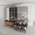 Dinning room 3dsmax scene
