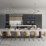 DINNING ROOM 3D SCENE INTERIOR DESIGN