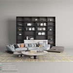 3D scene Living room